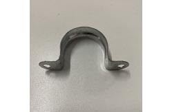 China Antirust Fixed Zinc Galvanised Pipe Saddle Clamps U Shaped Pipe Clamp supplier