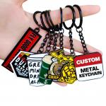 Enamel Customized Keyring Key Ring Keychains Holder Key Chains Custom for sale