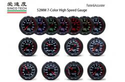 China Digital Automotive Tachometer LED Display 2 Inch 52mm PM Stepper Motor Gauges supplier