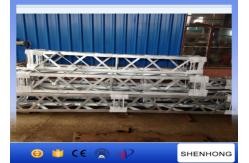 China Inner Suspended Aluminum Gin Pole For Transmission Line Tower Erection supplier