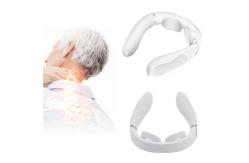 China Cordless Rechargeable Neck Massager Electric Wireless Neck Warmer Massager supplier