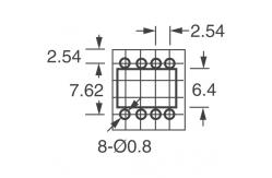 China AQW254 Integrated Circuit Chip PhotoMOS RELAYS solid state relay supplier
