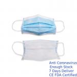 Net Weight 25g Disposable Pollution Mask , Procedure Face Mask OEM / ODM Available for sale