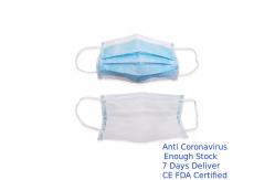 China Net Weight 25g Disposable Pollution Mask , Procedure Face Mask OEM / ODM Available supplier