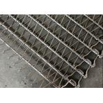 Spiral Grid 1.2mm Conveyor Wire Mesh Belt Stainless Steel For Meat Quick Frozen for sale