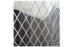 China Architectural Interior Partitions Barriers 0.1mm Galvanized Expanded Metal Sheet supplier