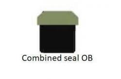 China Customized Two Way Rod Seals For Hydraulic Cylinders PTFE Material And Customization supplier