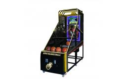 China Kid Indoor Arcade Pinball Basketball Machine Shooting Game US Plug Led Display supplier