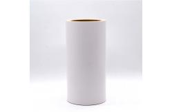 China Strong Adhesive Polyimide Materials Matte White 1Mil With Glassine supplier