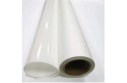 China Printers Backlit Inkjet Film Backlit Photo Paper White Glossy Polyester supplier