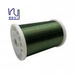 2uewf Swg 48 Enameled Magnet Wire Green Color Copper For Motor Winding for sale