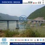 Load Capacity Prefabricated Steel Bridge With Simple Structure Modular Design for sale