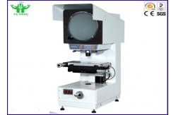 China 110V / 220V AC Vertical Profile Projector Rotation 360 Optical Measuring supplier