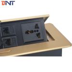Modern Pop Up Socket / Desk Mounted Power Sockets With US Standard Power Configuration