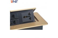 China Modern Pop Up Socket / Desk Mounted Power Sockets With US Standard Power Configuration supplier