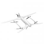 BAIHU VTOL UAV Drone Tandem Wing Take Off Weight 90kg Payload 25kg for sale