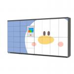 Customized Smart IC Card Laundry Locker Outdoor Fingerprint 15.6 Inch Touch Screen for sale