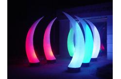China Hotsale Inflatable Lighting Tusk With Led Lights For Event / Parties supplier