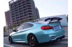 China Matte Lake Blue Scratch Proof Vinyl Wrap Air Release Vehicle Wrap Vinyl Roll supplier