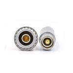 Lemo 3S M18 Connector FFA Coaxial 50 Ohm Male And Female Connectors FFA.3S.250 for sale