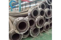 China Wear Resistant UHMWPE Pipe With Flanged Connections And Accessories supplier
