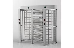 China High Security Full Height Turnstile Pedestrian Access Control Hot Dip Galvanized Steel supplier