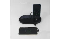 China Multiscene ABS Wireless Phone Charger Stand , Portable Wireless Charging Phone Holder supplier