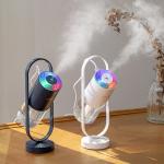 200ML Phantom Creative Usb Ultrasonic Air Purifier Humidifier 360 Degree Rotating Spray Moisturizing for sale
