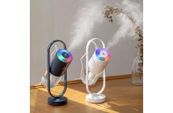 China 200ML Phantom Creative Usb Ultrasonic Air Purifier Humidifier 360 Degree Rotating Spray Moisturizing supplier