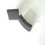 Wiper Tile Sintered Ferrite Magnet 395KA/M HCJ Iron Ferrite Magnets for sale