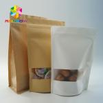 Individual Small  Snack Food Packaging Customized Brown Kraft Paper For Popcorn for sale