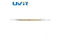China Gold Coating Quartz Heating Lamps RS Base for Heating applications supplier
