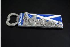 China Imitation Hard Enamel Flat Beer Bottle Openers With Customized Logo supplier