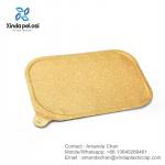 Plastic Sealing Lids Embossed Printed Square Shape Aluminum Foil For Yogurt Cups for sale