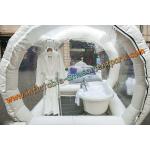 6m Transparent Inflatable Bubble Tent  / Inflatable Room Fire Proof