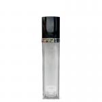 Square Cosmetic Airless Pump Bottles 30ml Double Wall Aluminum for sale