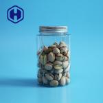 116mm Height Empty Plastic Packaging Jar 360ml Round Aluminum Screw Cap for sale