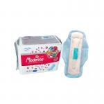 Disposable feminine pads cotton menstrual sanitary pads for women napkin with wings for sale