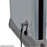 Airport Archway Metal Detector Remote Controlled With LED Light Alarm