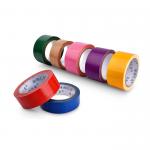 Heavy Duty Cloth Duct Tape , Heat Proof Plaid Duct Tape Flexible Strong Adhesion for sale