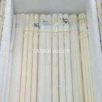 White Colour Al2O3 Porous Alumina Tube Wear Resisting High Insulation for sale