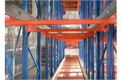 China Durable Radio Shuttle Racking System Dynamic Steel Metal Pallet Rack Storage supplier