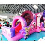1000D PVC Commercial Combo Bounce House Playground Doll Bouncy Castle for sale