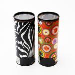 Moisture Proof Recycled Cylinder Paper Tube For Car Tissue Cardboard Paper Tube With Window Lid for sale