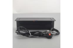 China All Aluminum Automation System Electrical Plug Tabletop Outlet With Led Switch supplier