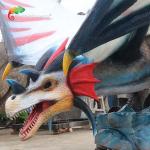 Simulation Color Animatronic Dragons Animatronic Model 5 Meters