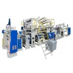 LLDPE Non Woven Paper Plastic Coating Machine High Fastness Uniformity for sale