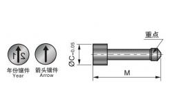 China Inner Adjustable 2.2mm Mold Date Insert Single Polybag Package Mold Date Inserts supplier