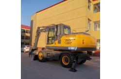 China 4 Cylinder Compact Mini Excavator Electric Hydraulic Excavator With Isuzu Engine supplier