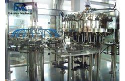 China High Precision Soda Bottling Machine With Plastic Cap In Cola Filling Plant supplier